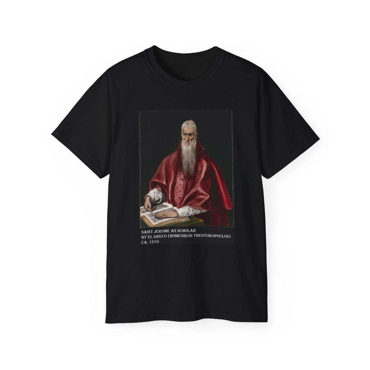 Saint Jerome as Scholar Ultra Cotton Tee