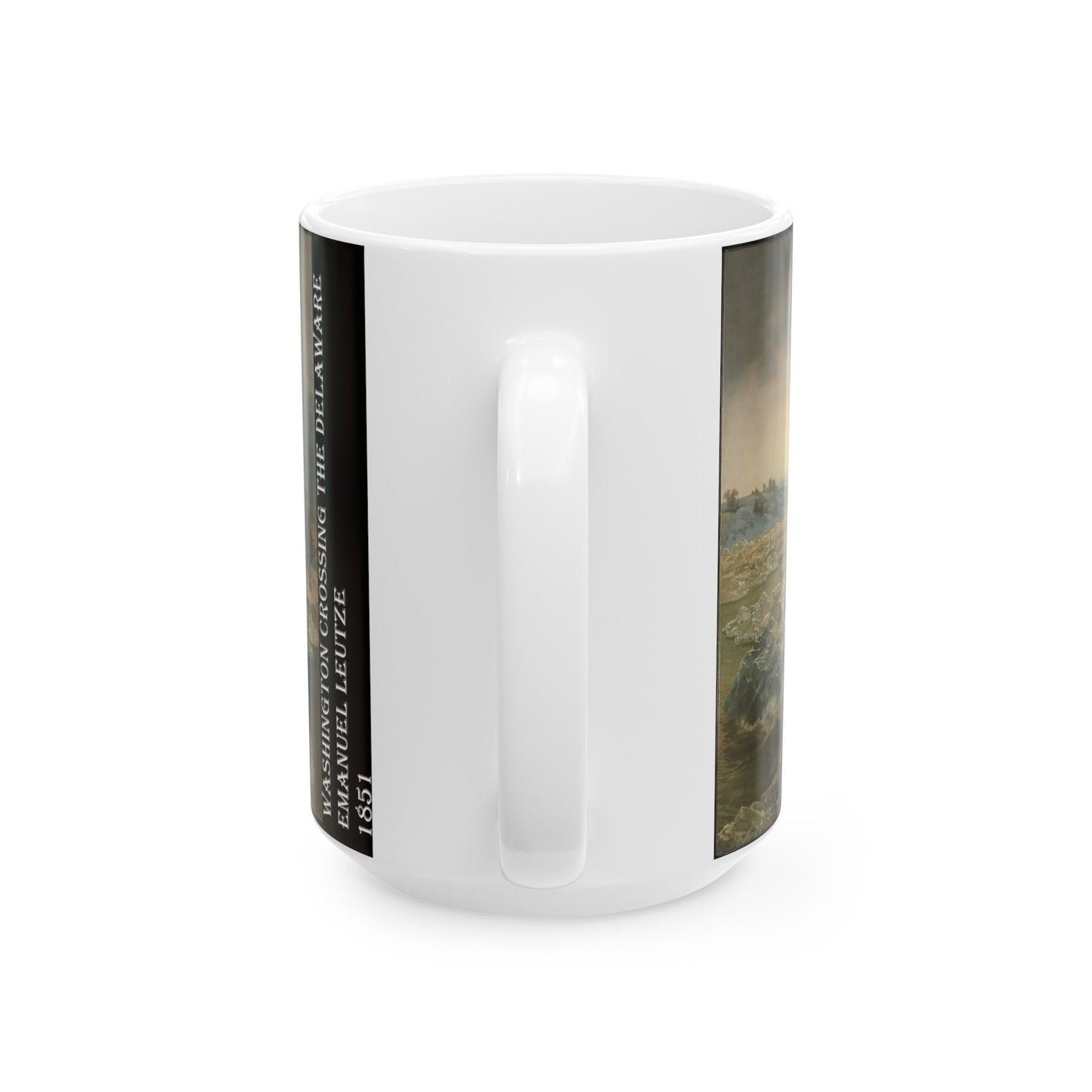 Washington Crossing the Delaware 15oz Ceramic Mug